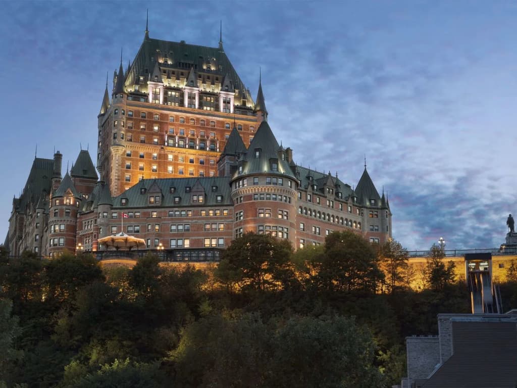 Fairmont Le Chateau Frontenac, Quebec, Canada