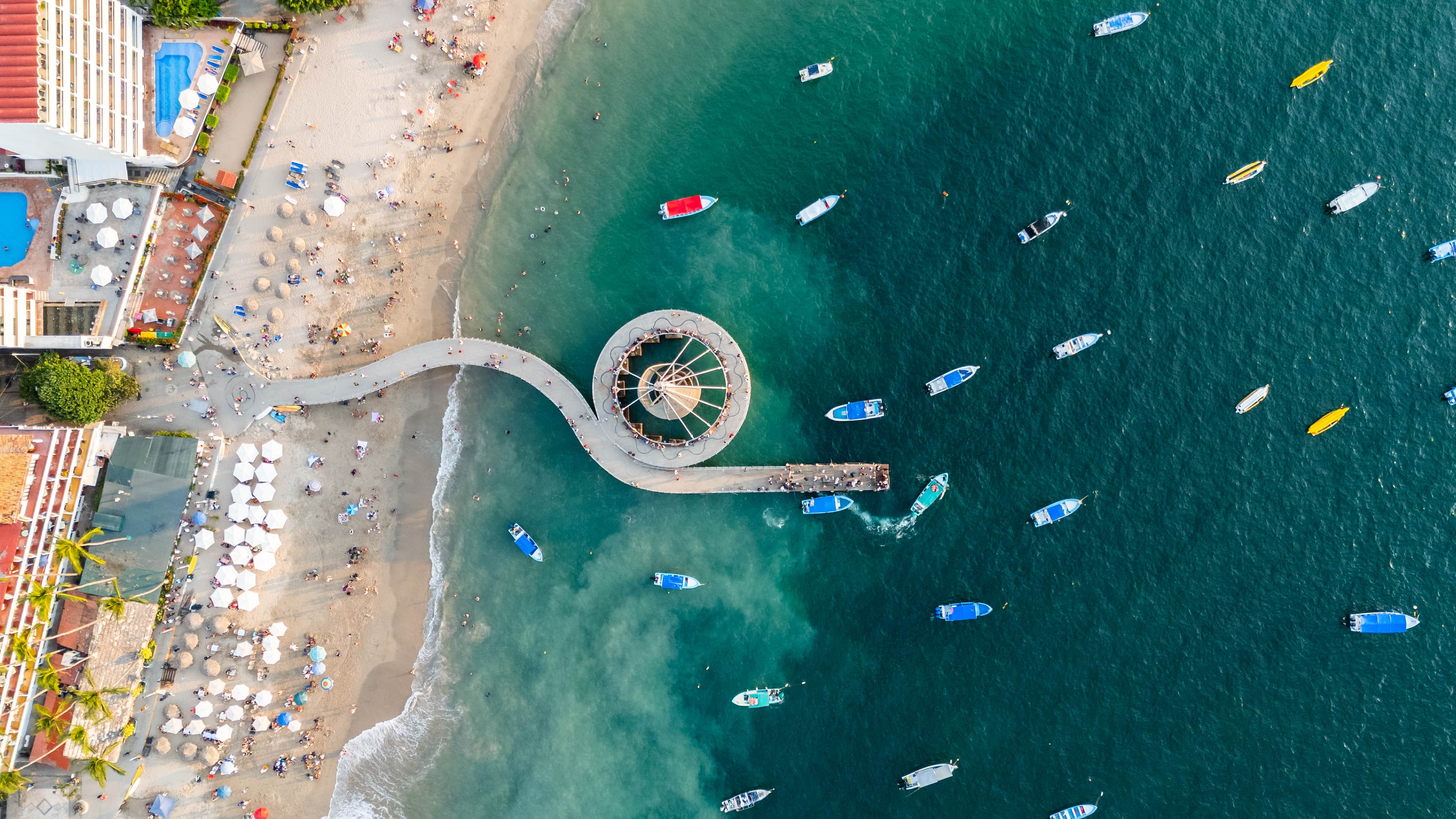 Plage et littoral de Puerto Vallarta