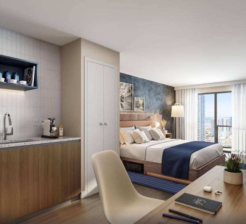 Studio, 2 Bed, City View — image 1 sur 1
