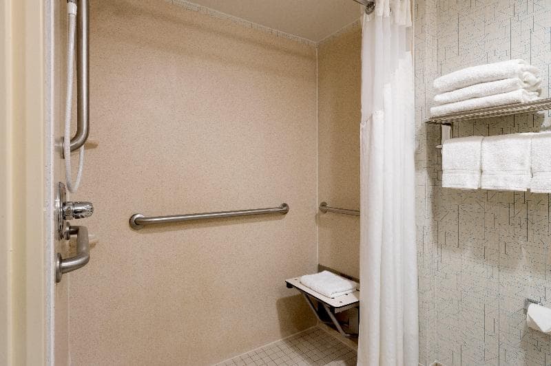 1 Queen Comm Mobility Access Roll Shower β image 1 of 4